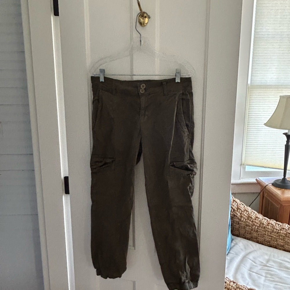 Sanctuary Women's Dark Olive Cargo Pants